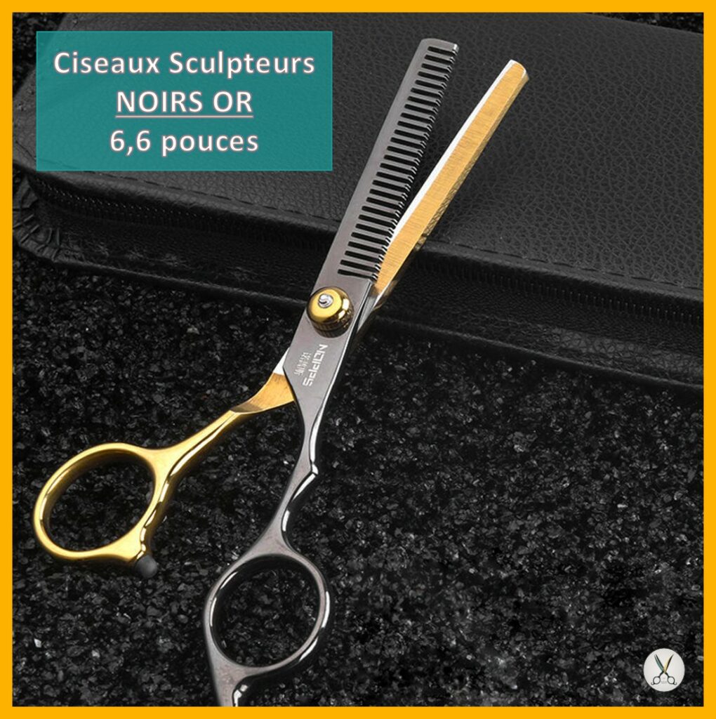 Golden Ciseaux sculpteur de coiffure professionnel ,6